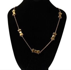 Kate Spade ♠️ Long Gold Bow Necklace